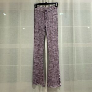 Live The Process Flared Knit Pants
